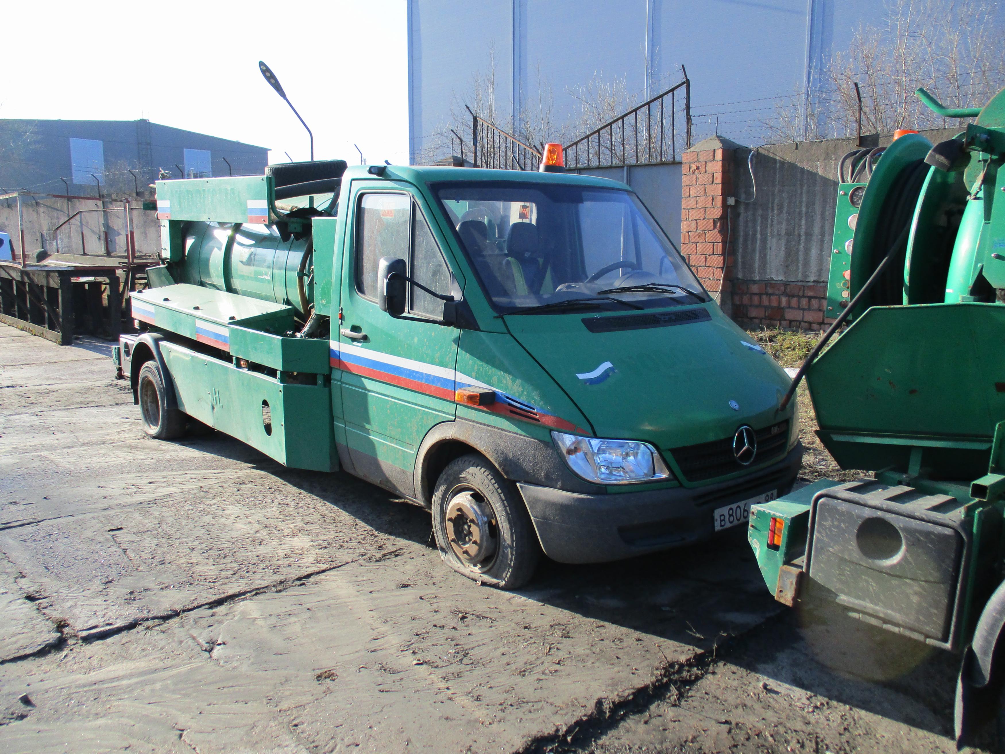 Лот № 4. Комбинированная машина (3 куб.м.) MERCEDES-BENZ-SPRINTER616 — фото 1