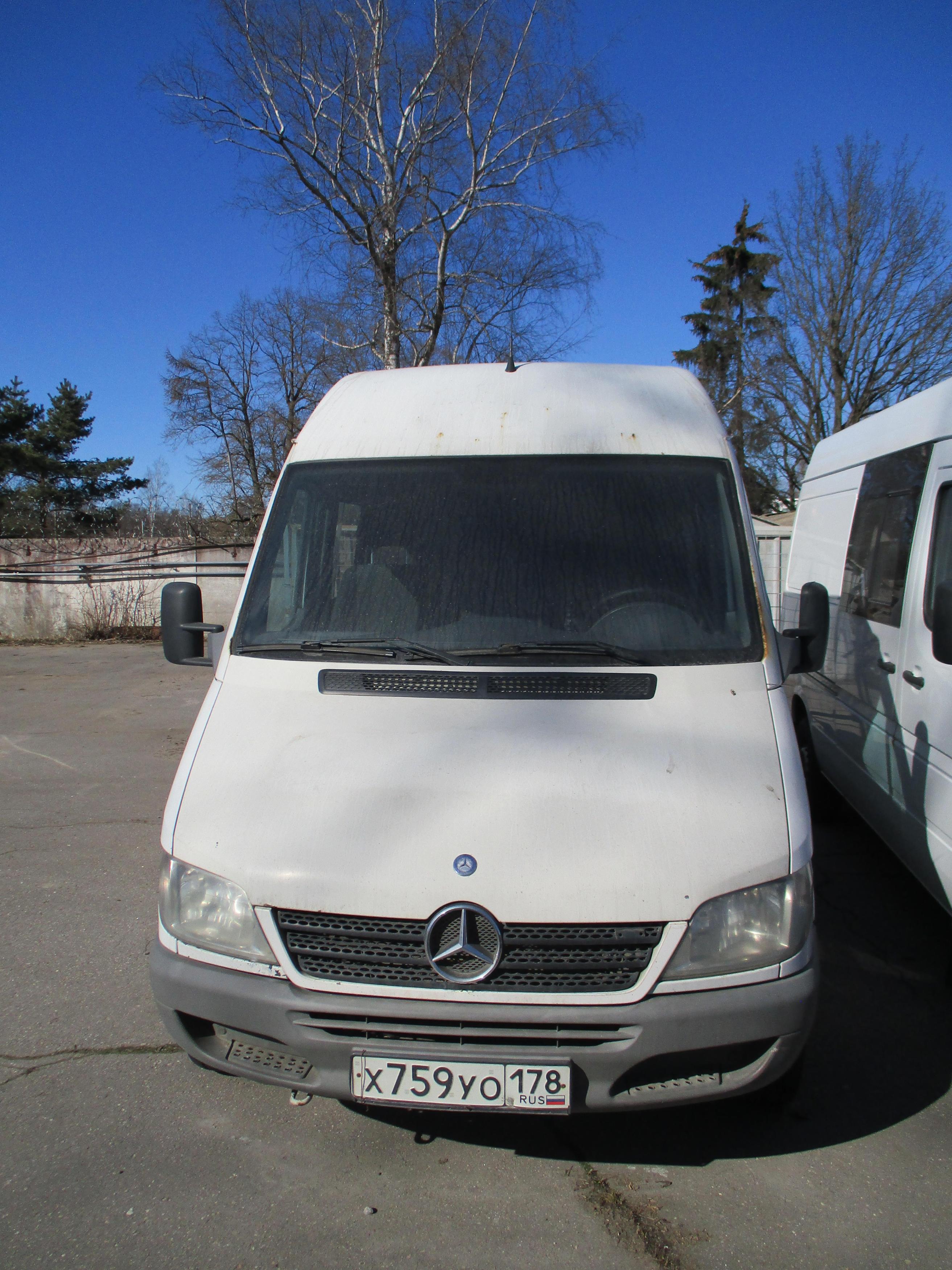Лот № 2. Фургон цельнометаллический MERCEDES-BENZ-2232E1 — фото 1